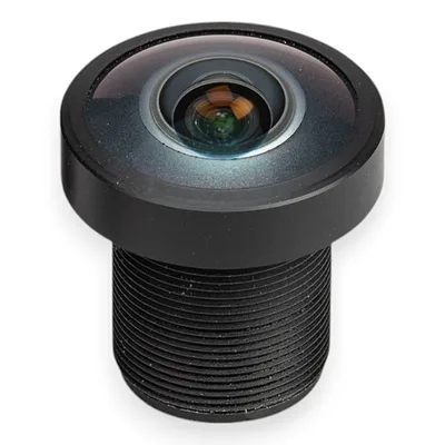 M12 Lens, 15MP, 2.7mm Wide Angle (~185° FOV)