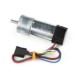 Metal Gearmotor with Encoder - 12V (9.7:1) - Image 1