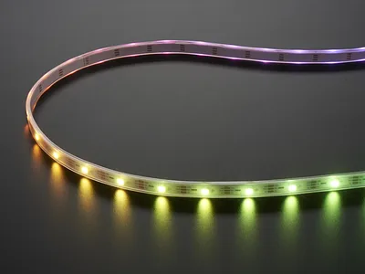 NeoPixel RGBW LED Strip - White PCB, 30 LED/m, 1m