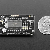 Adafruit 0.56in 4-Digit 7-Segment Display Backpack - Green - Image 6