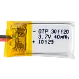 Polymer Lithium Ion Battery - 40mAh - Image 2