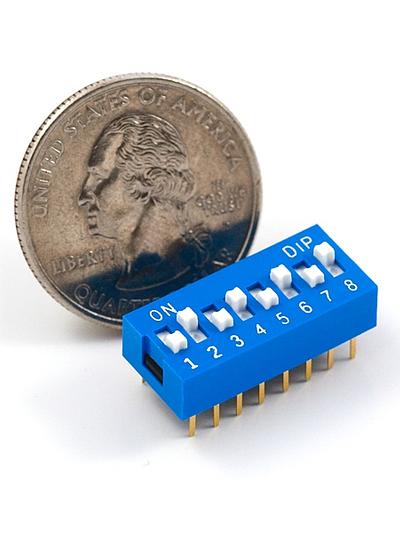 DIP Switch - 8 Position