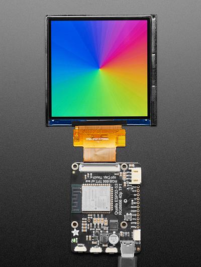Adafruit 3.4in 480x480 Square RGB TTL TFT Display - No Touch