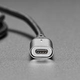 Woven USB A Cable with Magnetic Tips - Micro B, Type C, and iOS - Image 1