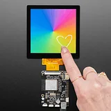 4in Square 480x480 RGB TTL TFT Display with Capacitive Touch - Image 1