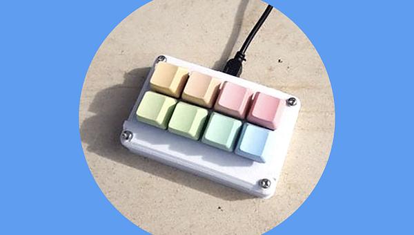 Macro Keypad with ATmega32u4