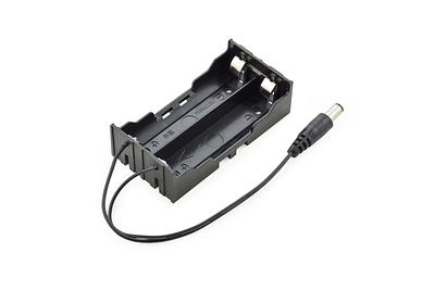 2 x 18650 Battery Holder with DC 2.1mm Jack