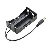 2 x 18650 Battery Holder with DC 2.1mm Jack - Image 1