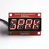 Qwiic Alphanumeric Display - Red - Image 1