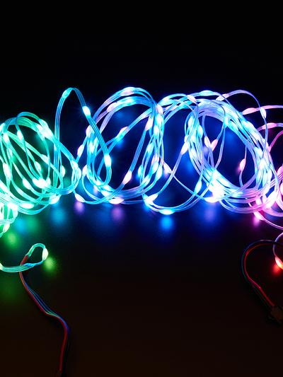 Adafruit NeoPixel Pebble LED Strand - 200 LEDs, 50mm Pitch