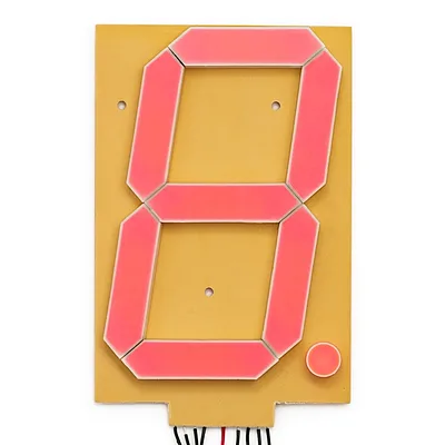 7-Segment Display - 6.5 (Red)