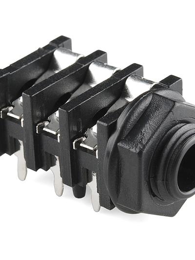 Audio Jack - 1/4 Stereo (right angle)