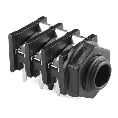 Audio Jack - 1/4 Stereo (right angle)