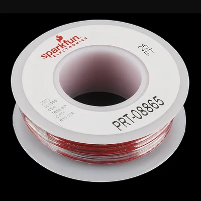 Hook-up Stranded Wire - Red (22 AWG)