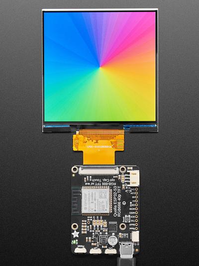 4in Square RGB TTL TFT Display - 480x480, No Touchscreen