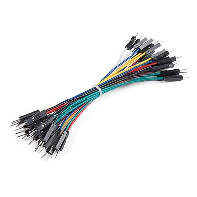 Jumper Wires Premium 4 M/M - 26 AWG (30 Pack)
