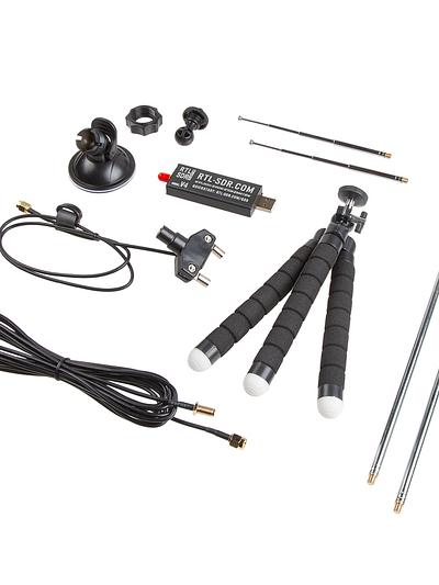 RTL-SDR Blog V4 USB Dongle with Dipole Antenna Kit - SparkFun Electronics