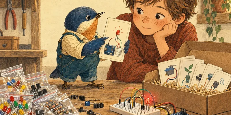 Electronics kits for an 11-year-old that come with instructions
