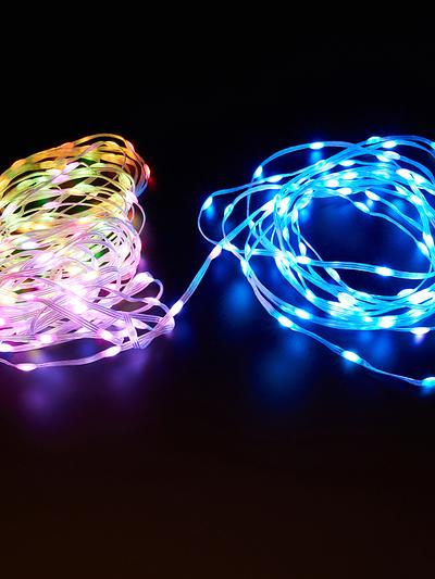 NeoPixel Pebble/Seed LED Strand - 300 LEDs, 50mm Pitch