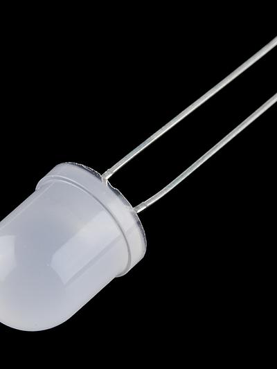 Diffused LED - White 10mm