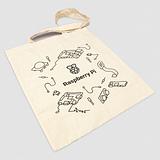 Raspberry Pi Logo Design Tote Bag - Image 2