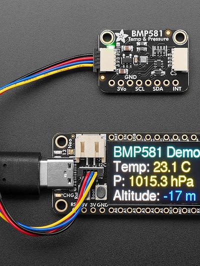 Adafruit BMP581 I2C/SPI Temperature & Pressure Sensor