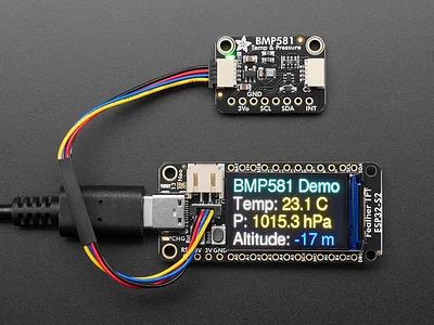 Adafruit BMP581 I2C/SPI Temperature & Pressure Sensor
