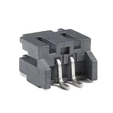 JST Right-Angle SMD Connector - 2 Pin, Black - Image 2