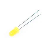 LED - Basic Yellow 5mm x 100 - Image 1