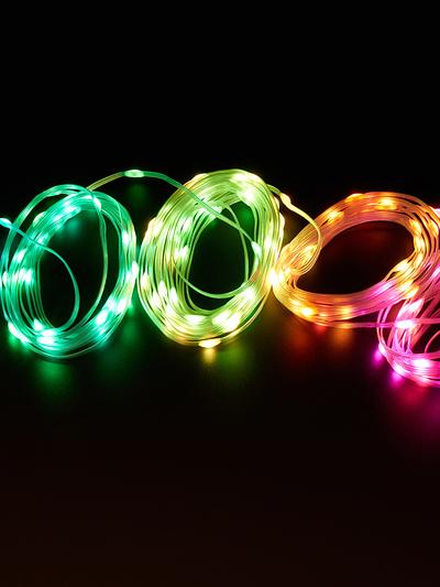 Adafruit NeoPixel Pebble/Seed LED Strand - 150 LEDs, 100mm Pitch