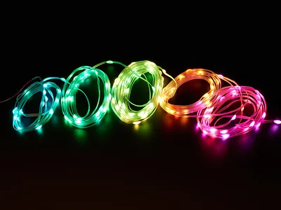 Adafruit NeoPixel Pebble/Seed LED Strand - 150 LEDs, 100mm Pitch