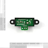 Infrared Proximity Sensor - Sharp GP2Y0A21YK - Image 3