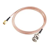 SMA Male to BNC Male Cable - 1 m (RG316) - Image 1