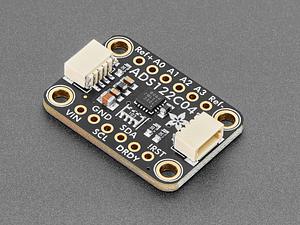 ADS122C04 24-Bit 4-Channel I2C ADC Breakout — Adafruit — ADC Breakout Board | Little Bird Electronics
