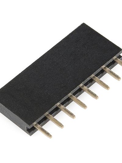Header - 8-pin Female (PTH, 0.1)
