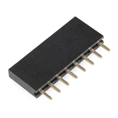 Header - 8-pin Female (PTH, 0.1)