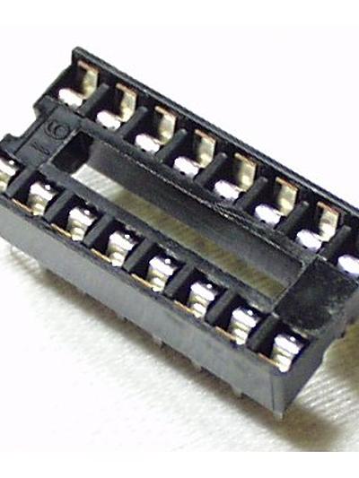 DIP Sockets Solder Tail - 16-Pin 0.3