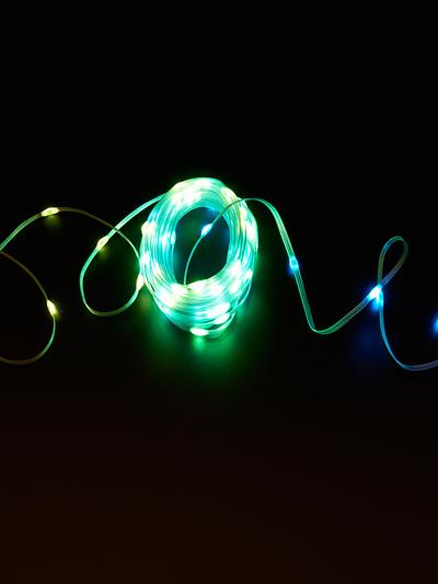 Adafruit NeoPixel Pebble/Seed LED Strand - 100 LEDs, 100mm Pitch
