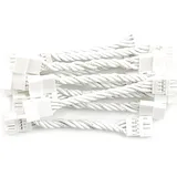 PH2.0-4P Female-to-Female Jumper Cable 5cm - 10 Pack - Image 2