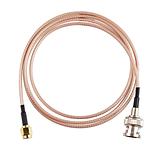 SMA Male to BNC Male Cable - 1 m (RG316) - Image 2