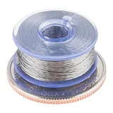 Conductive Thread Bobbin - 12m (Smooth, Stainless Steel) - Image 2