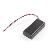 Battery Holder 2xAA with Cover and Switch - Image 1