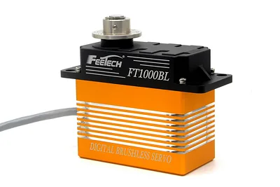 24V 1000kg·cm IP65 Brushless PWM Servo with Magnetic Encoder