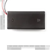 Battery Holder 2xAA with Cover and Switch - Image 2