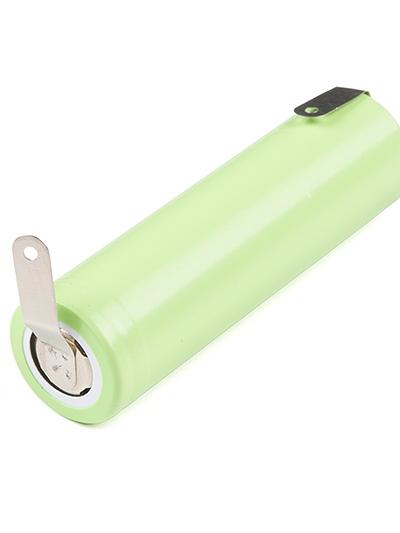Lithium Ion Battery - 18650 Cell (2600mAh, Solder Tab)