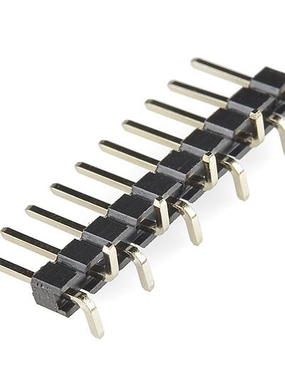 Header - 10-pin Male (SMD, 0.1)