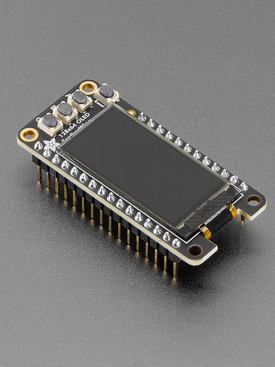 Adafruit FeatherWing 128x64 OLED Add-on