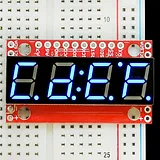 SparkFun 7-Segment Serial Display - Blue - Image 4