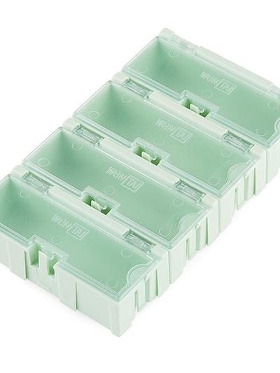 Modular Plastic Storage Box - Medium (4 pack)