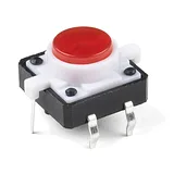 LED Tactile Button - Red - Image 1